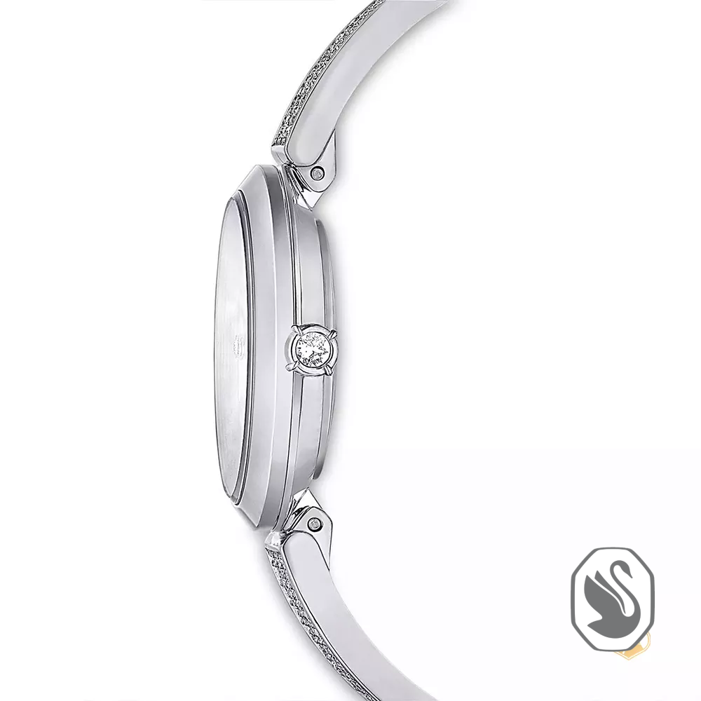 Swarovsky Illumina Silver Tone Watch 27mm